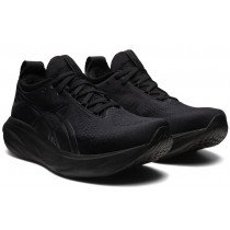 chaussure de running pour hommes asics gel nimbus 21 black / classic red 1011a257 001