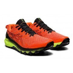 chaussure de running pour hommes asics gel nimbus 21 black / classic red 1011a257 001